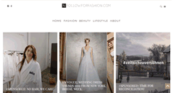 Desktop Screenshot of followforfashion.com